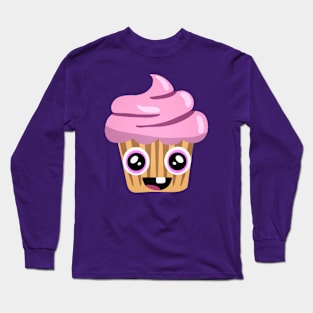 Cupcake Long Sleeve T-Shirt